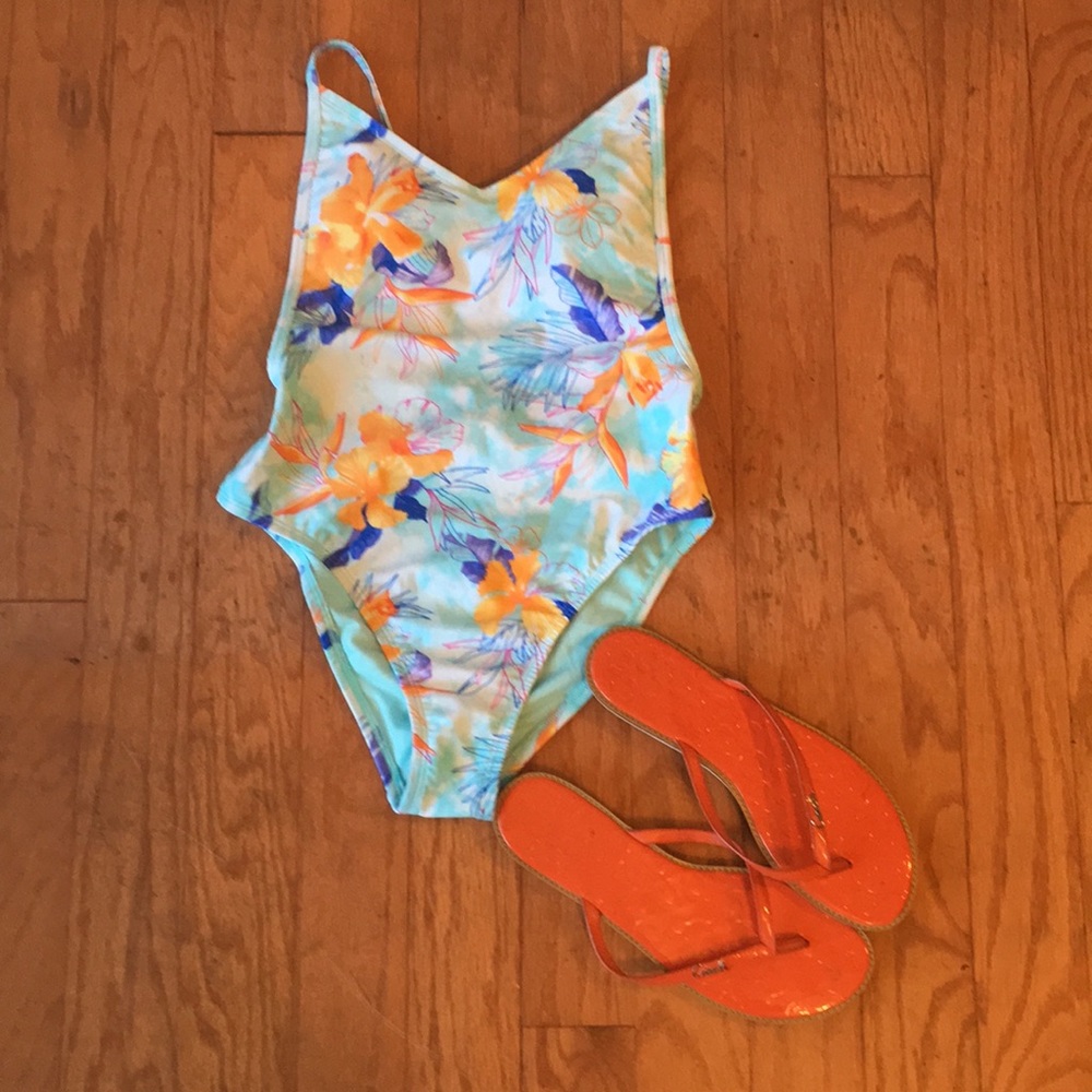 NWT XHJLARATION SWIMSUIT-AQUA - Picture 8 of 8